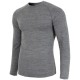 MEN'S LONG SLEEVE T-SHIRT MIDDLE GRAY MELANGE