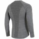 MEN'S LONG SLEEVE T-SHIRT MIDDLE GRAY MELANGE