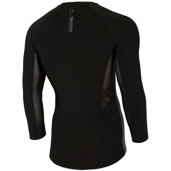 MEN'S ACTIVE LONGSLEEVE DARK GRAY MELANGE