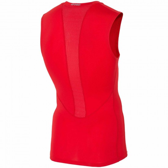 BASELAYER TANK TOP RED ALLOVER