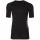 BASELAYER T-SHIRT BLACK ALLOVER