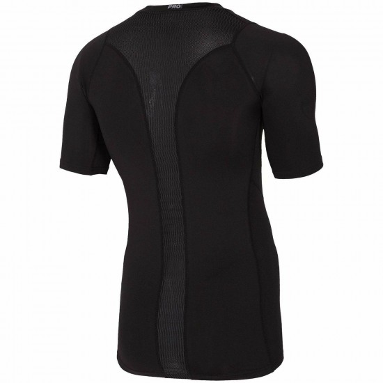 BASELAYER T-SHIRT BLACK ALLOVER