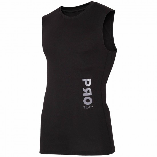 BASELAYER TANK TOP BLACK ALLOVER