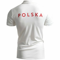 MEN'S POLO SHIRT POLAND PYEONGCHANG WHITE