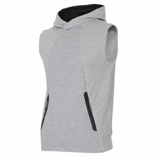 MEN'S HOODIE GREY MELANGE MEN'S HOODIE GREY MELANGE
