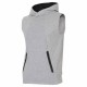 MEN'S HOODIE GREY MELANGE MEN'S HOODIE GREY MELANGE