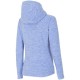 WOMEN'S FLEECE BLUE MELANGE