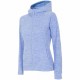 WOMEN'S FLEECE BLUE MELANGE