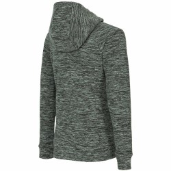 WOMEN'S FLEECE HOODIE DARK GREY MELANGE