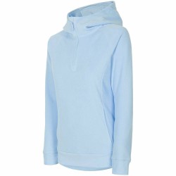 WOMEN'S FLEECE HOODIE LIGHT BLUE