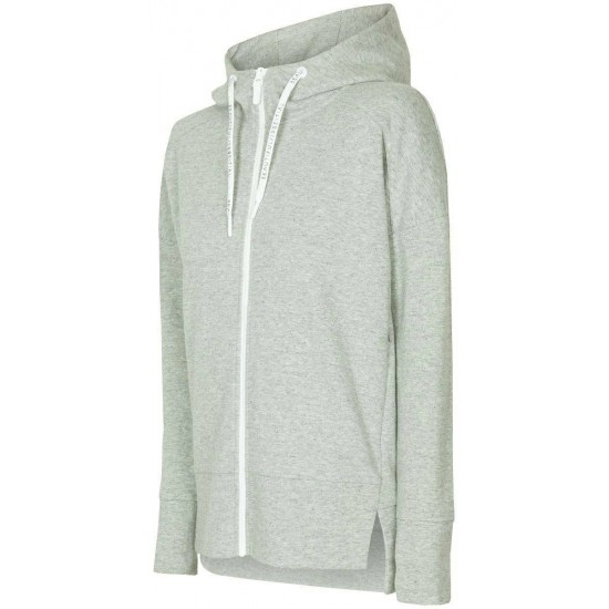 WOMEN'S HOODIE LIGHT GREY MELANGE
