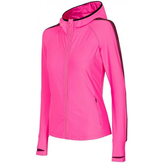 WOMEN'S ACTIVE HOODIE PINK NEON