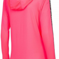 WOMEN'S ACTIVE HOODIE CORAL NEON