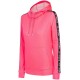 WOMEN'S ACTIVE HOODIE CORAL NEON