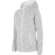 WOMEN'S HOODIE LIGHT GRAY