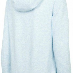 WOMEN'S HOODIE LIGHT BLUE MELANGE