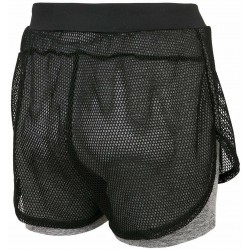 WOMEN'S ACTIVE SHORTS DARK GRAY MELANGE