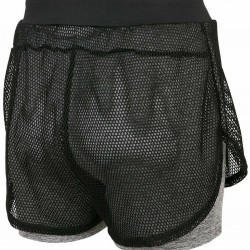 WOMEN'S ACTIVE SHORTS DARK GRAY MELANGE