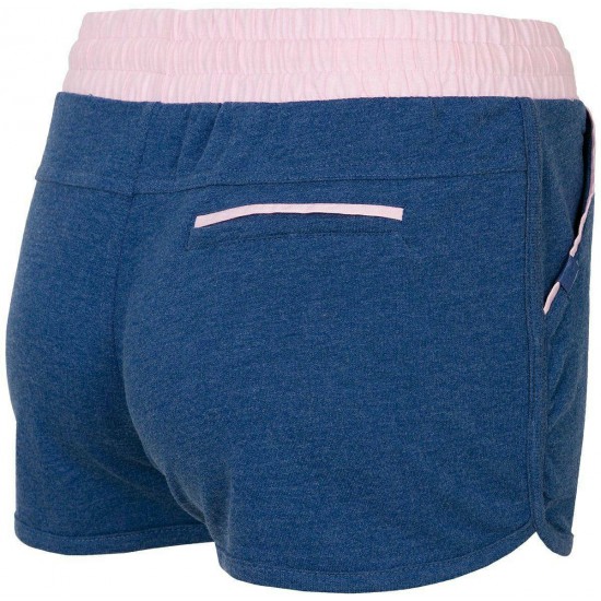 WOMEN'S KNIT SHORTS DENIM MELANGE