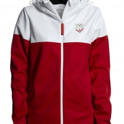 WOMEN'S SOFTSHELL CROATIA PYEONGCHANG RED CHERRY