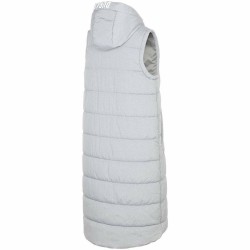 WOMEN'S DOWN VEST LIGHT GREY MELANGE