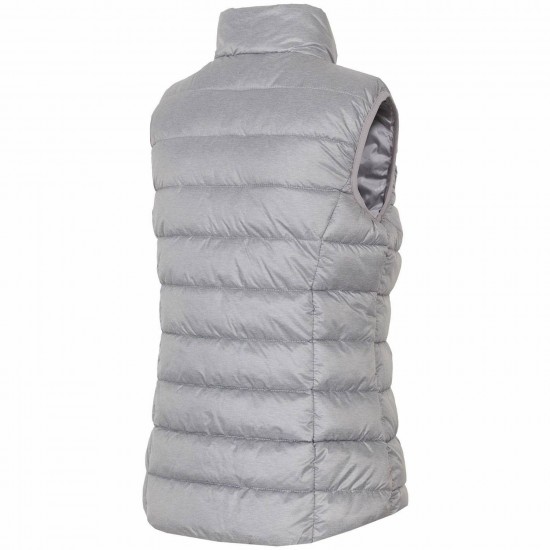 WOMEN'S DOWN VEST LIGHT GREY